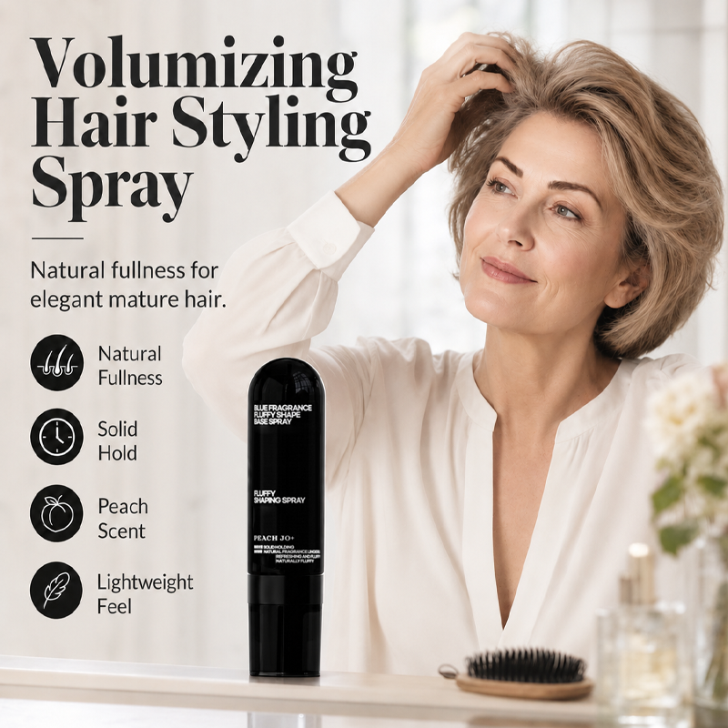 🔥 Limited-Time 49% OFF 💨 Volumizing Hair Styling Spray | Lightweight Lift & Flexible Hold 🍑✨