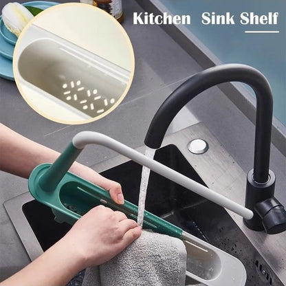 🔥 49% OFF Limited Time Deal — Upgrade Your Kitchen With This Adjustable Sink Organizer