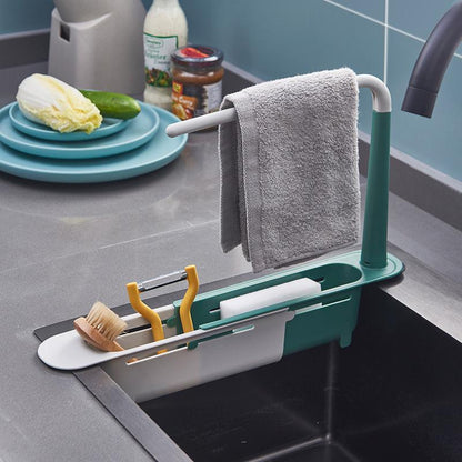 🔥 49% OFF Limited Time Deal — Upgrade Your Kitchen With This Adjustable Sink Organizer