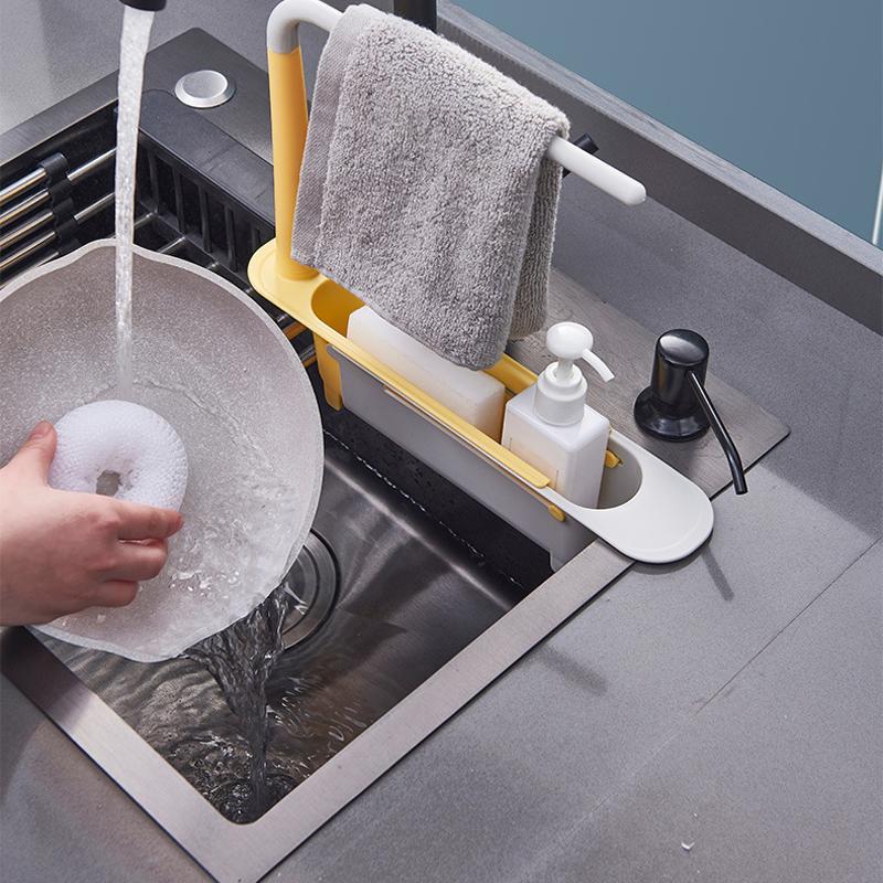 🔥 49% OFF Limited Time Deal — Upgrade Your Kitchen With This Adjustable Sink Organizer