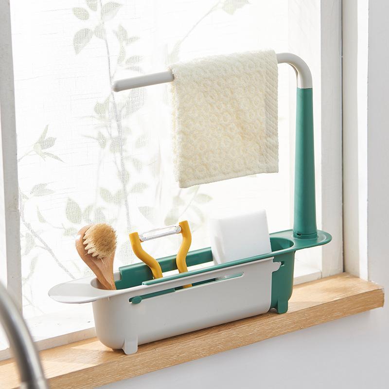 🔥 49% OFF Limited Time Deal — Upgrade Your Kitchen With This Adjustable Sink Organizer