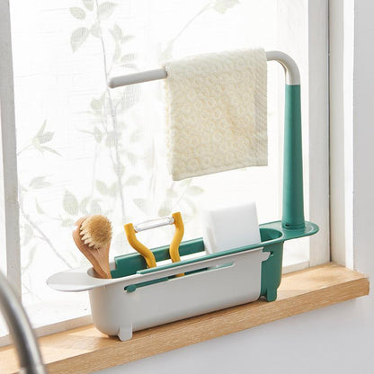 🔥 49% OFF Limited Time Deal — Upgrade Your Kitchen With This Adjustable Sink Organizer