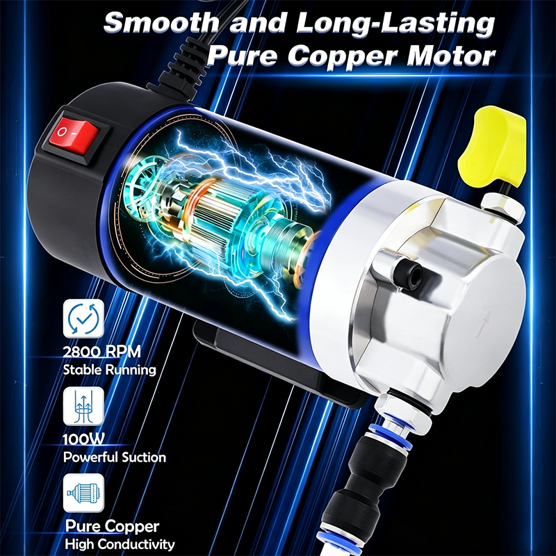 🔥LAST DAY 49% OFF🛢️ 12V/24V Electric Oil Extractor Pump | ⚡ Self-Priming Engine Oil Change Pump