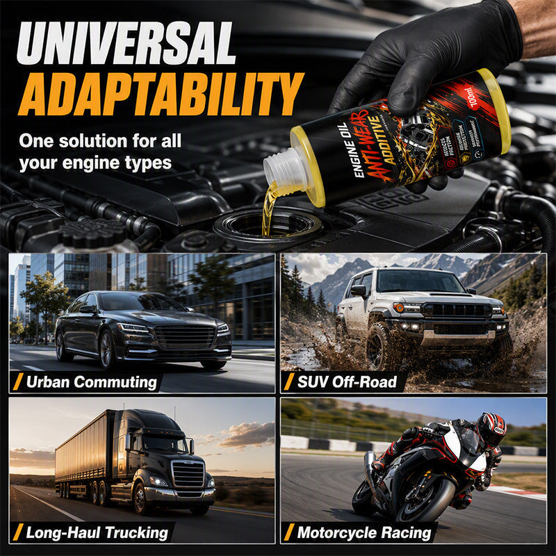 🔥 Limited-Time 49% OFF🚗⚙️ Anti-Wear Engine Oil Additive | Friction Reduction & Engine Protection 🔥🛡️