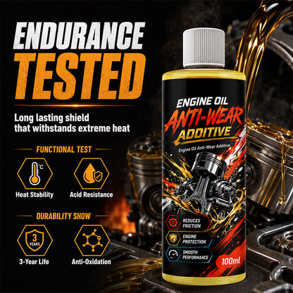 🔥 Limited-Time 49% OFF🚗⚙️ Anti-Wear Engine Oil Additive | Friction Reduction & Engine Protection 🔥🛡️